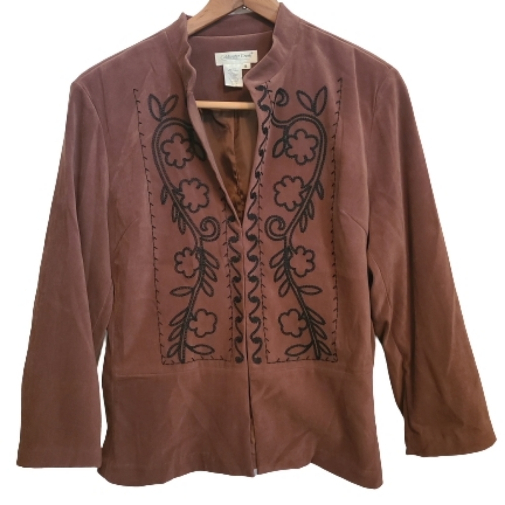 Coldwater Creek Embroidered Blazer